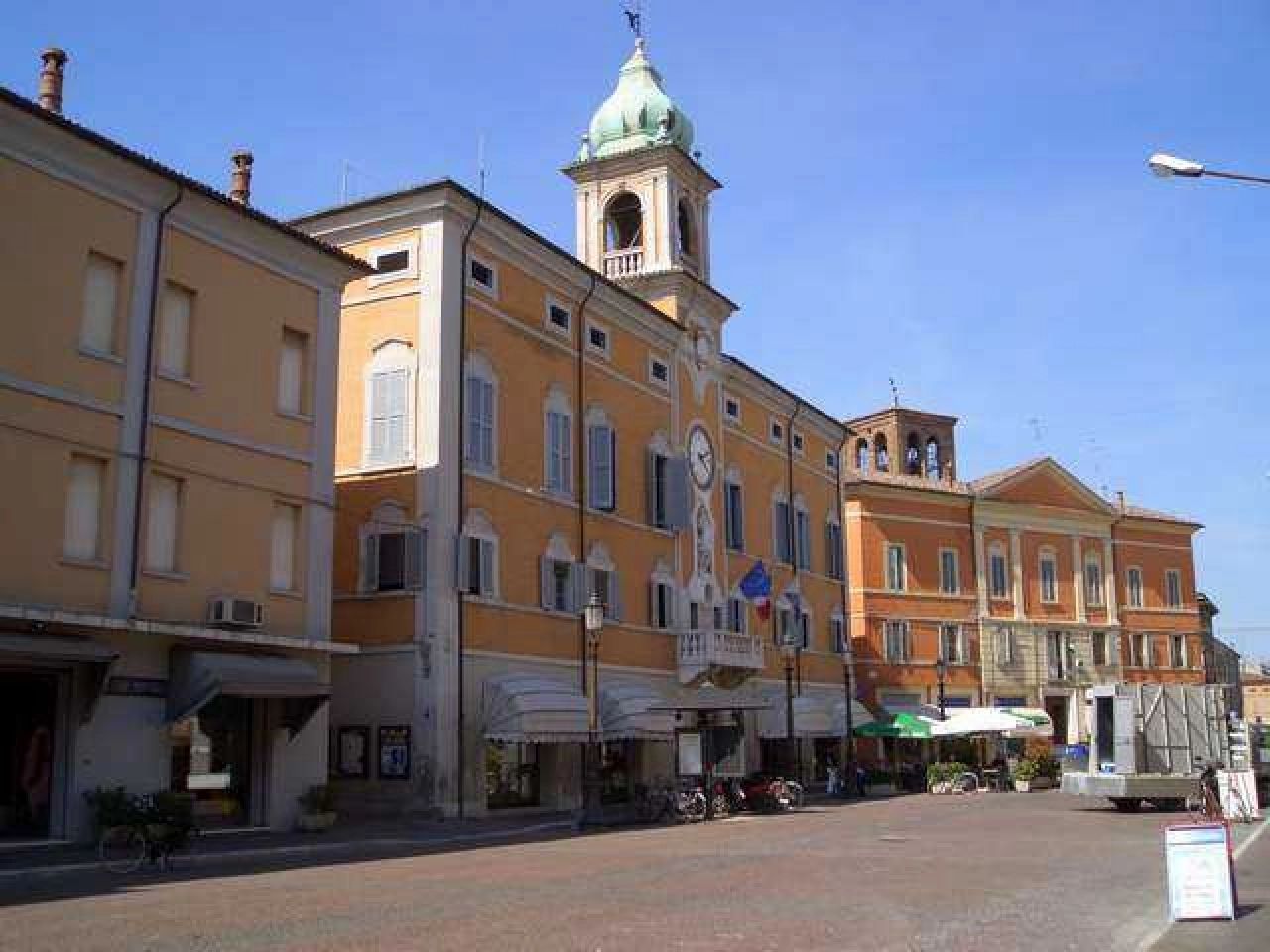Il municipio di Finale Emilia